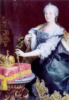 12. 4. 1743 - Korunovace Marie Terezie na českou královnu 